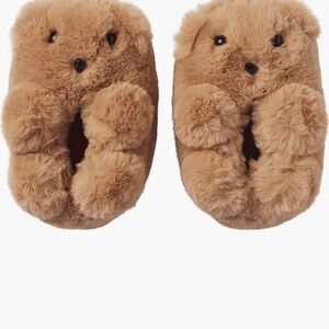 Cute Brown Skims Teddy Bear Slippers